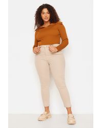 Trendyol - Farbene skinny-jeans mit hoher taille - Lyst