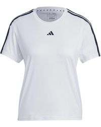 adidas - Aeroready Train Essentials 3-Streifen-T-Shirt Für Damen - Lyst