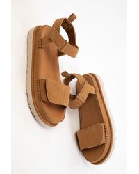 Soho - Taba Wildleder Sandalen Für Damen - Lyst
