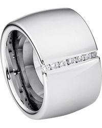 Heideman - Ring Lines Goldfarben Elegant Für Damen - Lyst