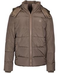 Urban Classics - Hooded Puffer Jacket Für Herren - Lyst