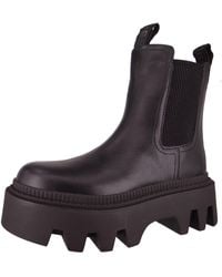 Buffalo - Elegante Stiefelette Flora Chelsea Lo Vegan 1622356 Kunstleder Für Damen - Lyst