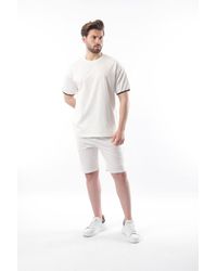 Madmext - Basic Shorts-T-Shirt-Set Für Herren - Lyst