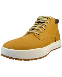 Timberland - Mid sneaker maple grove mid lace up tb0a5prv2311 wheat leder - Lyst