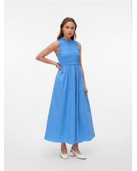 Vero Moda - Kleid Vmann Midikleid Für Damen - Lyst