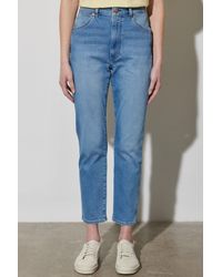 Wrangler - Vintage Walker Fit Baumwoll-Stretch-Jeans – Denim-Hose Mit Normaler Taille Und Geradem Bein Für Damen - Lyst