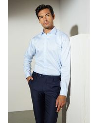 Brooks Brothers - Weißes Hemd Mit Bequemer Passform, Entspannter Passform, Klassischer Kragen, 100 Baumwolle Für Herren - Lyst