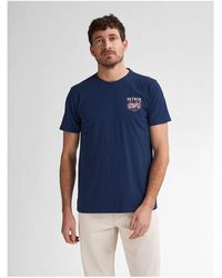Petrol Industries - Klassisch Gestaltetes T-Shirt Für Herren - Lyst