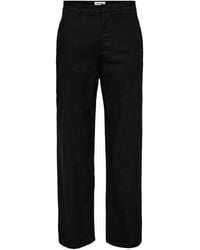 Only & Sons - Hose Onsbob Locker Geschnitten Hose Für Herren - Lyst