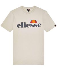 Ellesse - T-shirt sl prado tee kurzarm, crewneck, rundhals, logo-print - xl - Lyst