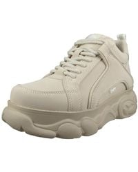 Buffalo - Low Sneaker Cld Corin Low Top Vegan 1630396 Creme Cream Kunstleder Mit Perfect Fit Memory Soh Für Damen - Lyst
