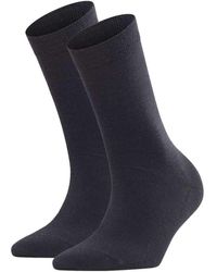 FALKE - Socken 2er pack softmerino so, kurzsocken, einfarbig - Lyst