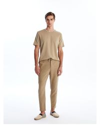 LC Waikiki - Slim-Fit-Hose Aus Leinenmischung Für Herren - Lyst