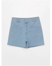LC Waikiki - Lcw Jeans Jeansshorts Mit Standard-Passform Für Damen - Lyst