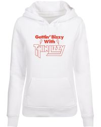 Merchcode - Ladies thin lizzy gettin bizzy hoody - Lyst
