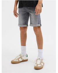Jack & Jones - Jeans-Shorts Regular Fit Jeans-Shorts Junior Für Herren - Lyst