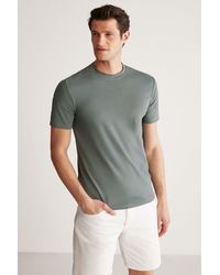 Grimelange - Chad slim fit ultra flexibles t-shirt in - Lyst