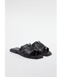 Trendyol - Schwarze Single Band Daily Hausschuhe Für Damen - Lyst