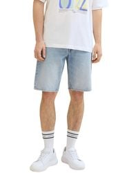 Tom Tailor - Denim lockere shorts - Lyst