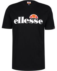 Ellesse - T-shirt sl prado tee kurzarm, crewneck, rundhals, logo-print - s - Lyst