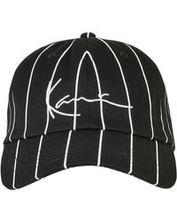 Karlkani - Accessoires ka-hw011-001-02 signature pinstripe cap - one size - Lyst