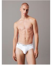 Calvin Klein - Slip Mit Elastischem Bund Und Schriftzug 100 Für Herren - Lyst