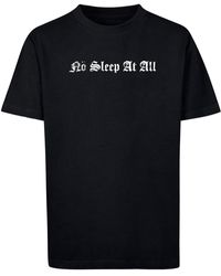 Merchcode - Kids motorhead no sleep text basic t-shirt - Lyst