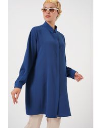 Bigdart - Langes Hemd Tunika 5945 Für Damen - Lyst