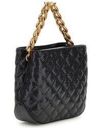 Guess - Schwarze Umhängetasche Mit Reißverschluss Und Logo-Detail – -Bla Für Damen - Lyst