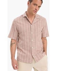 Defacto - 100 Baumwolle Relax Fit Polokragen Sommer-Kurzarmhemden Für Herren - Lyst
