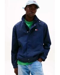 Tommy Hilfiger - Tjm-Logo-Reversjacke – Marineblau Für Herren - Lyst