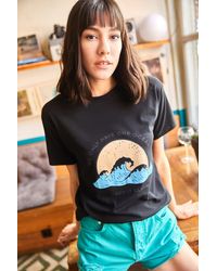 Olalook - Es ocean-t-shirt - Lyst