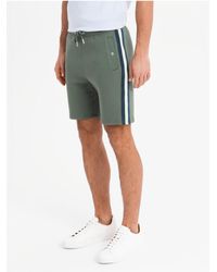 Ombre - Sweatshorts Mit Paspelierung Und Kordelzugbund Oliv V2 Xl Für Herren - Lyst