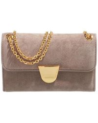 Coccinelle - Ever suede warm taupe - Lyst