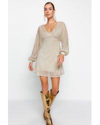 Trendyol - Kleid skater - Lyst