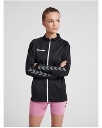 Hummel - Hmlauthentic half zip sweatshirt women - Lyst