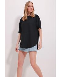 Trend Alaçatı Stili - T-shirt regular fit - Lyst