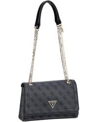 Guess - Schultertasche Noelle Convertible Cross Flap Logo Für Damen - Lyst