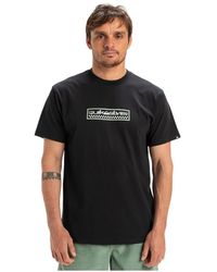 Quiksilver - Kurzarm-T-Shirt – Algodon Jerzi Fabric [160 G/M2] Für Herren - Lyst