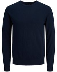Jack & Jones - Strickpullover Emil Pullover R-Ausschnitt Für Herren - Lyst