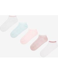 Penti - Diamond Jacquard 5-Teilige Booties-Socken Für Damen - Lyst