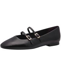 Tamaris - Klassische Ballerina 1-22142-44 001 Leder Mit Touch-It & Antislide Absatz Für Damen - Lyst