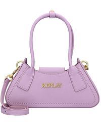 Replay - Schultertasche Leder 28.5 Cm Für Damen - Lyst