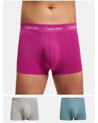 Calvin Klein - Underwear 3er-pack low rise boxershorts - Lyst