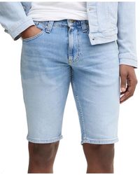 Tommy Hilfiger - Bermuda-Shorts, Mit Taschen, Mit Logo, Reissverschluss Und Knopfverschluss Für Herren - Lyst
