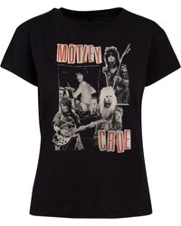 Merchcode - Ladies Motley Crue Vintage Punk Collage Box Tee Für Damen - Lyst