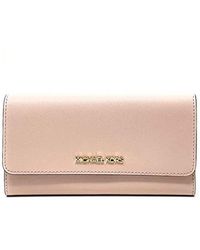 Michael Kors - Lg Trifold Jet Set – Das Buch Mit Dem Hundertprozentigen Für Damen - Lyst