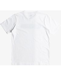 Quiksilver - Kurzarm-T-Shirt Für Jungen, 8–16 Jahre, Baumwoll-Jersey-Stoff [160 G/M²] F Für Herren - Lyst