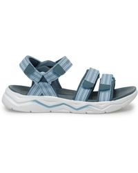 Lumberjack - Blaue Sandalen Für Damen - Lyst