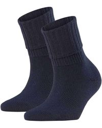 FALKE - Socken 2er pack striggings rib, kurzsocken, umschlagsocken, logo, einfarbig, lang - Lyst